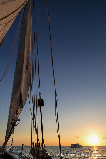 travelyesplease.com | Key West Sunset Sail- The Appledore V Schooner