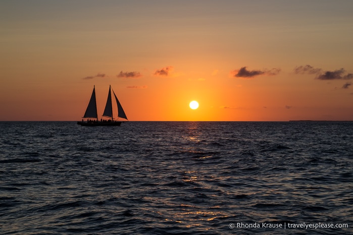 travelyesplease.com | Key West Sunset Sail- The Appledore V Schooner