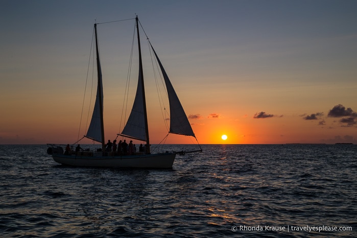 travelyesplease.com | Sunset Sail in Key West- The Appledore V Schooner