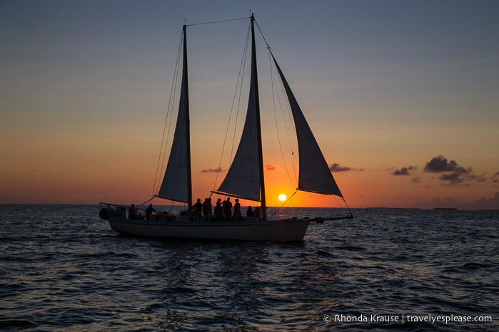 travelyesplease.com | Key West Sunset Sail- The Appledore V Schooner