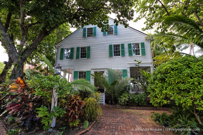 Audubon House and Tropical Gardens- An Oasis in the Heart of Key West