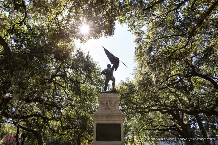 The Squares of Savannah, Georgia