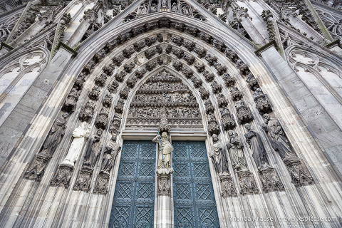 travelyesplease.com | Photo of the Week: Cologne Cathedral's North Portal