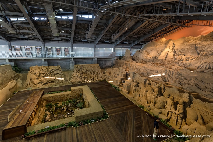 travelyesplease.com | The Tottori Sand Museum- Around the World in Sand