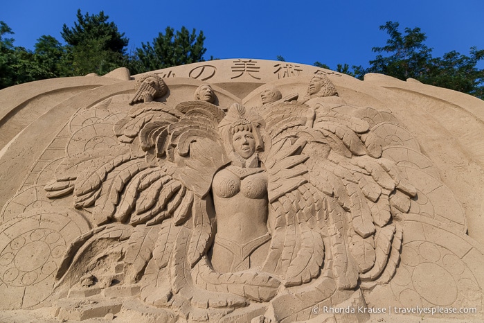 travelyesplease.com | The Tottori Sand Museum- Around the World in Sand