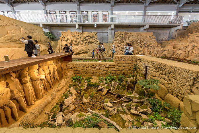 travelyesplease.com | The Tottori Sand Museum- Around the World in Sand