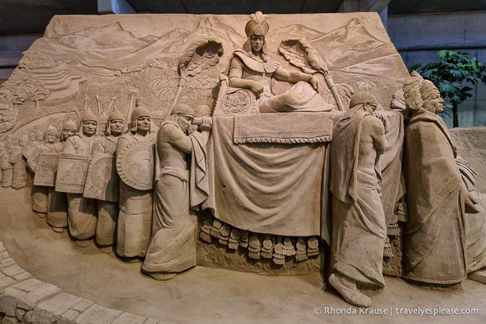 travelyesplease.com | The Tottori Sand Museum- Around the World in Sand