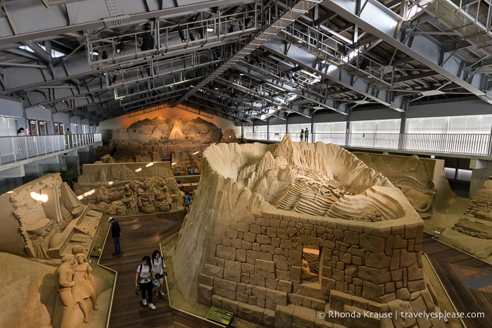 travelyesplease.com | The Tottori Sand Museum- Around the World in Sand