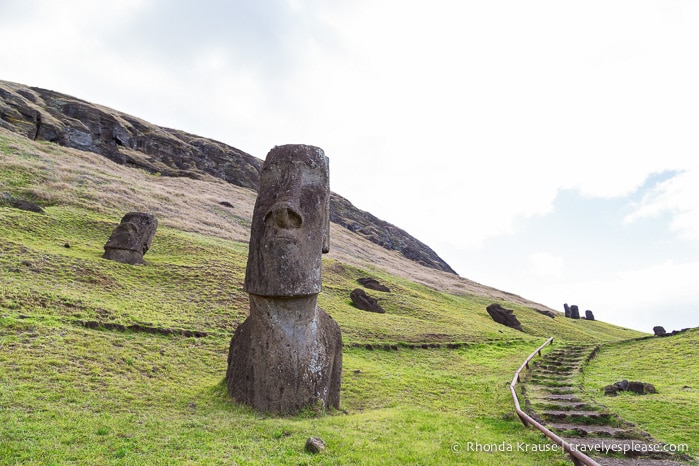 travelyesplease.com | Rano Raraku- Carving Site of Easter Island's Moai Statues