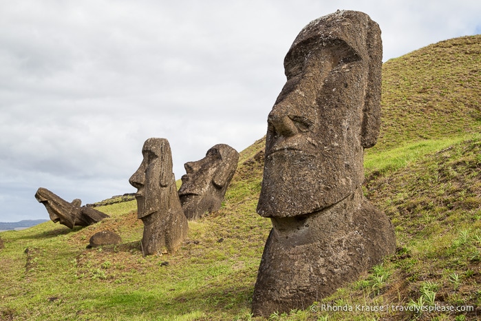 travelyesplease.com | Rano Raraku- Carving Site of Easter Island's Moai Statues