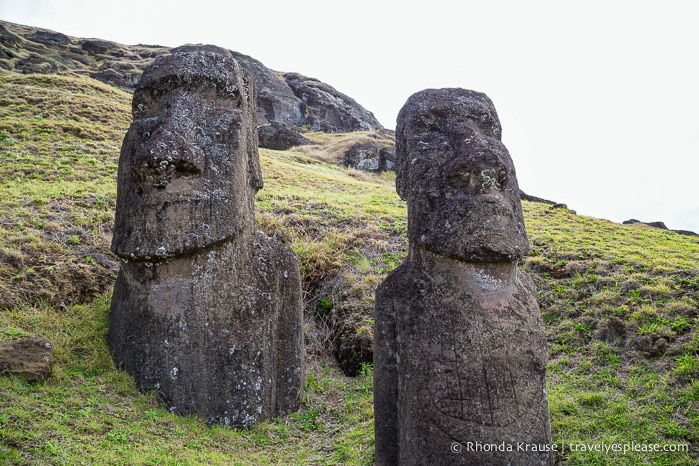 travelyesplease.com | Rano Raraku- Carving Site of Easter Island's Moai Statues