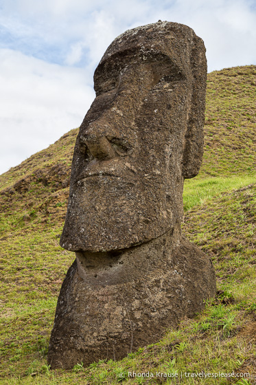 travelyesplease.com | Rano Raraku- Carving Site of Easter Island's Moai Statues