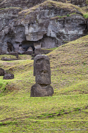 travelyesplease.com | Rano Raraku- Carving Site of Easter Island's Moai Statues