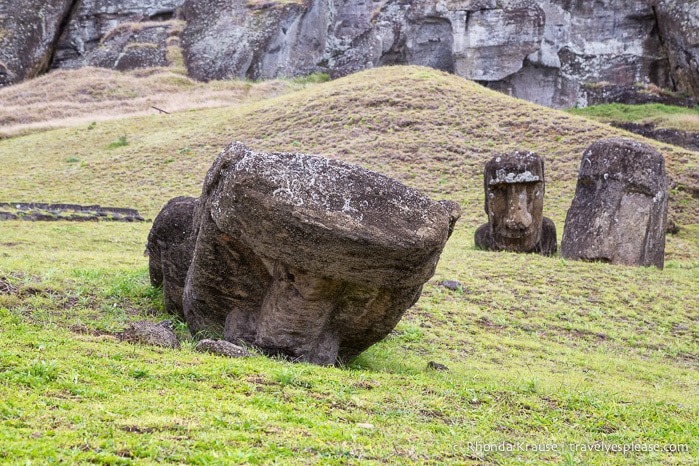 travelyesplease.com | Rano Raraku- Carving Site of Easter Island's Moai Statues