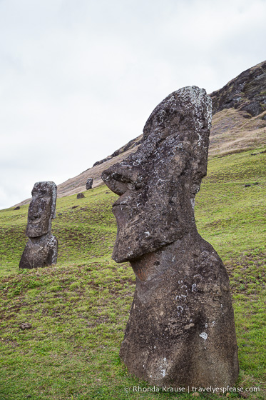 travelyesplease.com | Rano Raraku- Carving Site of Easter Island's Moai Statues