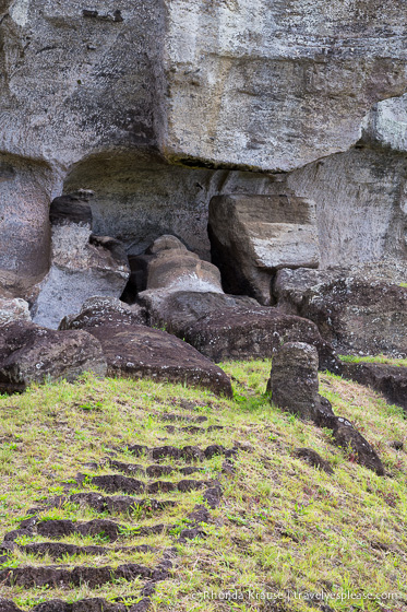 travelyesplease.com | Rano Raraku- Carving Site of Easter Island's Moai Statues