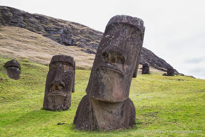 travelyesplease.com | Rano Raraku- Carving Site of Easter Island's Moai Statues