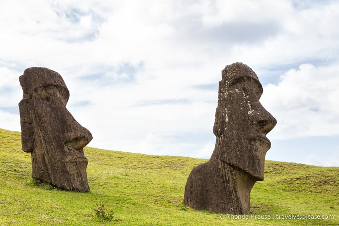 travelyesplease.com | Rano Raraku- Carving Site of Easter Island's Moai Statues