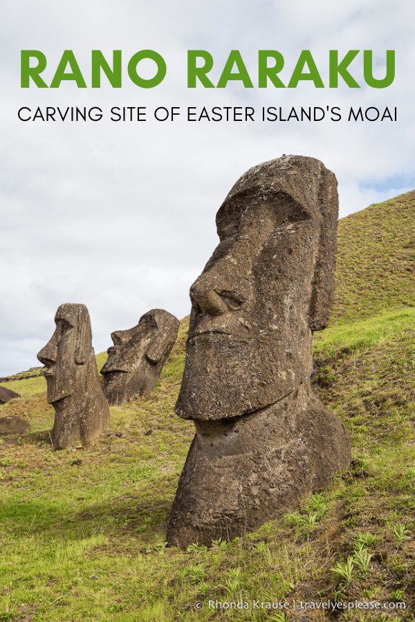 Rano Raraku- Carving Site of Easter Island\'s Moai