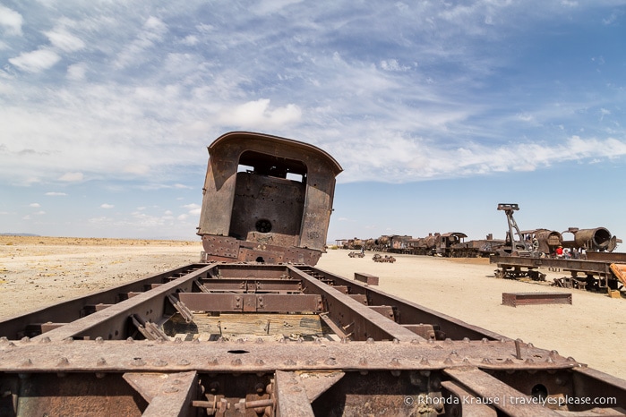 Train cemetery near Uyuni, Bolivia.