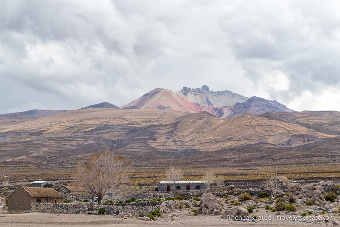 Tunupa volcano near Salar de Uyuni.