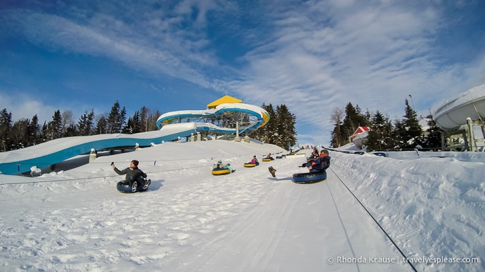 travelyesplease.com | Winter Fun at Village Vacances Valcartier, Quebec