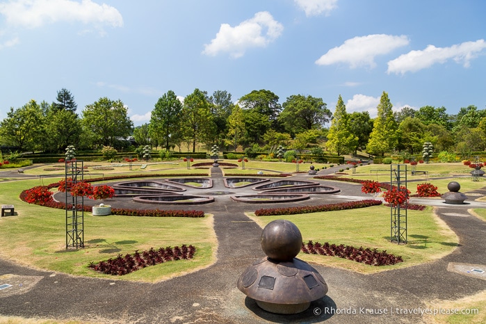 travelyesplease.com | Visiting Tottori Hanakairo Flower Park- One of Japan's Largest Flower Parks