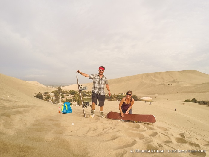 travelyesplease.com | Learning How to Sandboard in Huacachina, Peru