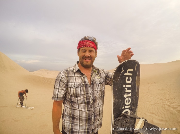 travelyesplease.com | Sandboarding in Huacachina- A Lesson With Sandboarding Peru