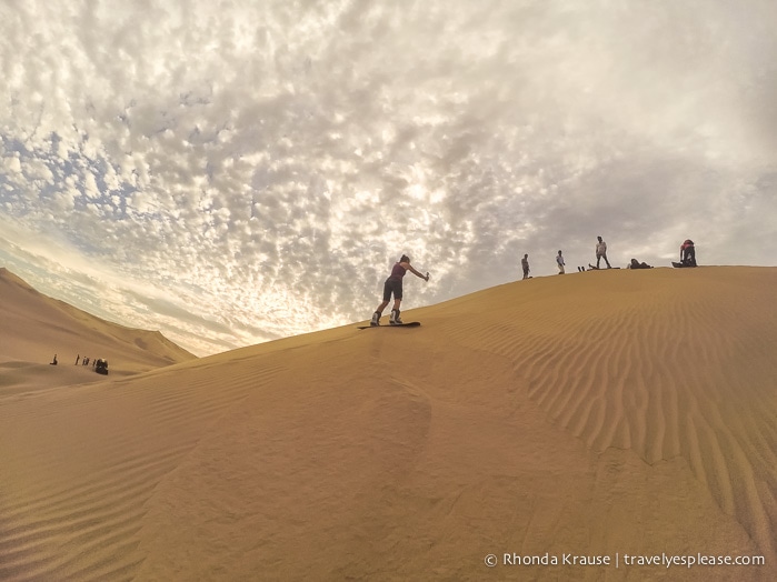 travelyesplease.com | Learning How to Sandboard With Sandboarding Peru