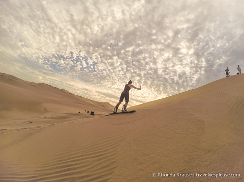 travelyesplease.com | Sandboarding in Huacachina- A Lesson with Sandboarding Peru