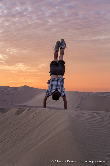 travelyesplease.com | Learning How to Sandboard in Huacachina, Peru