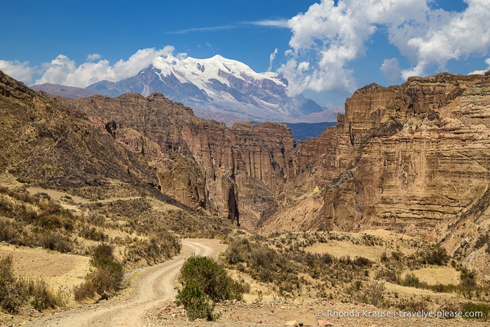 Palca Canyon near La Paz, Bolivia.