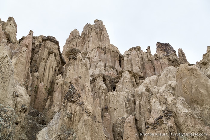 A Walk in Moon Valley- La Paz, Bolivia