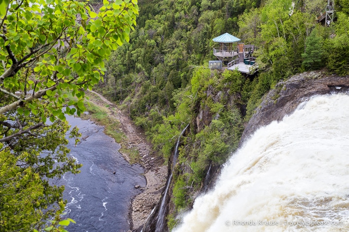 travelyesplease.com | Via Ferrata at Montmorency Falls Park, Quebec