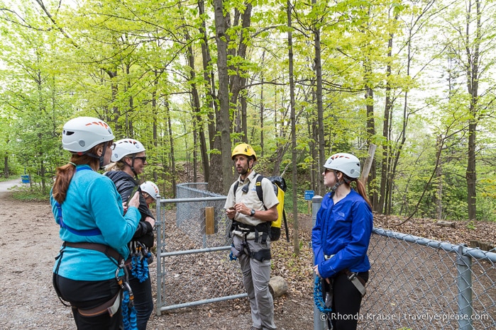 travelyesplease.com | Via Ferrata at Montmorency Falls Park, Quebec