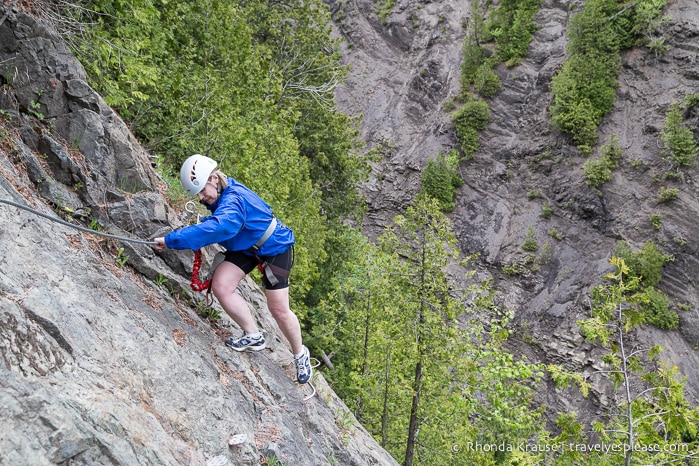 Via Ferrata Climbing Adventure- Montmorency Falls Park, Quebec