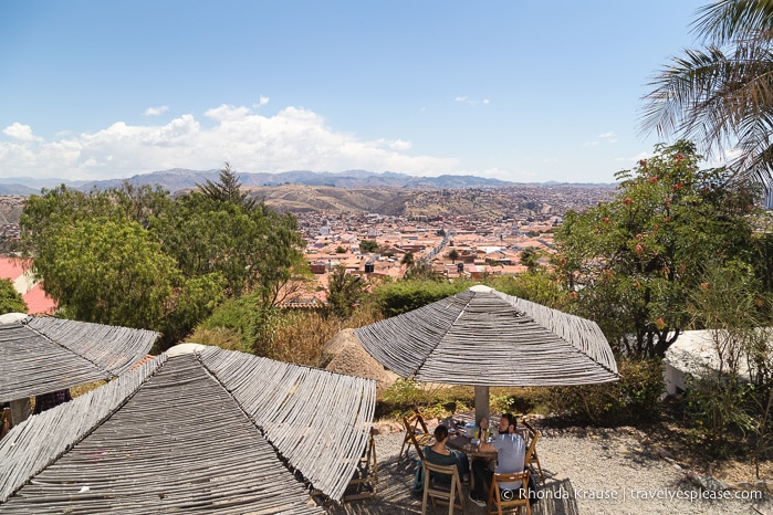 Café Gourmet Mirador in Sucre, Bolivia.