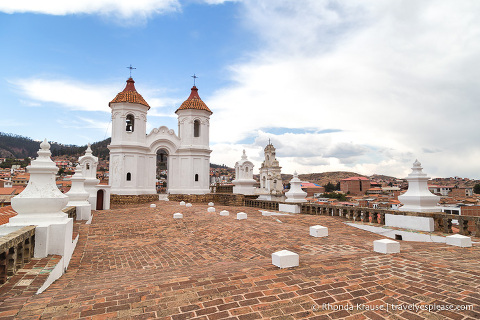 Rooftop of the convent of San Felipe de Neri in Sucre.