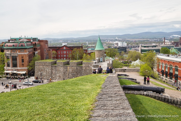 travelyesplease.com | Walking the Québec City Wall