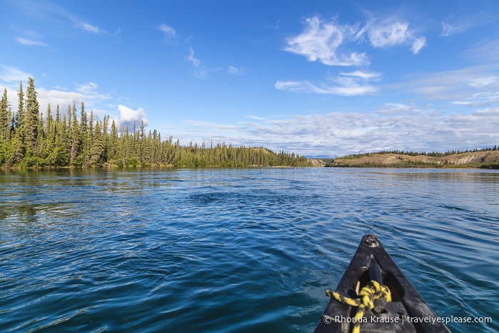 travelyesplease.com | Canoeing the Yukon River- Whitehorse to Takhini River