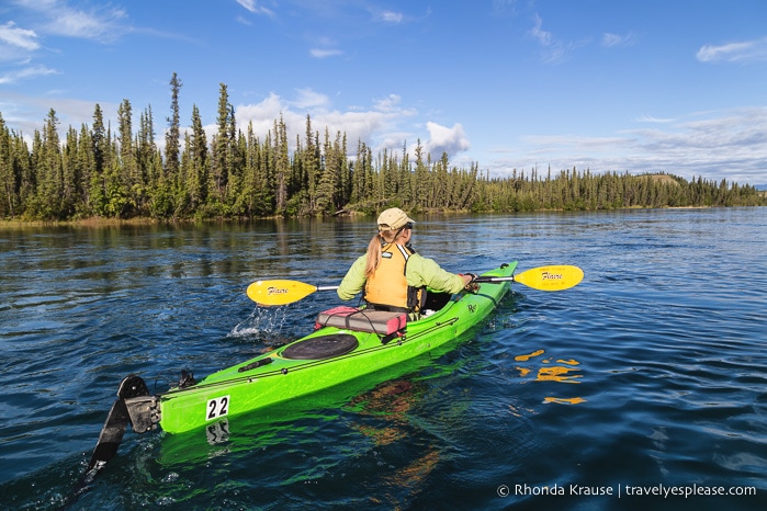 travelyesplease.com | Canoeing the Yukon River- Whitehorse to Takhini River