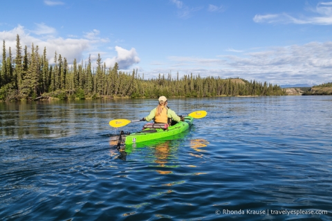 travelyesplease.com | Canoeing the Yukon River- Whitehorse to Takhini River