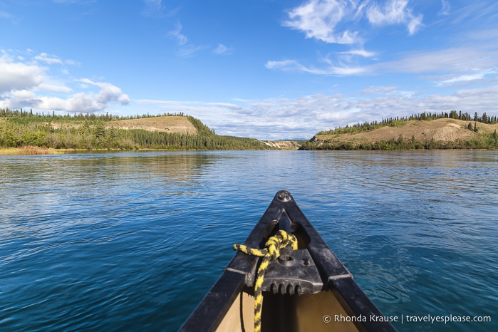 travelyesplease.com | Canoeing the Yukon River- Whitehorse to Takhini River