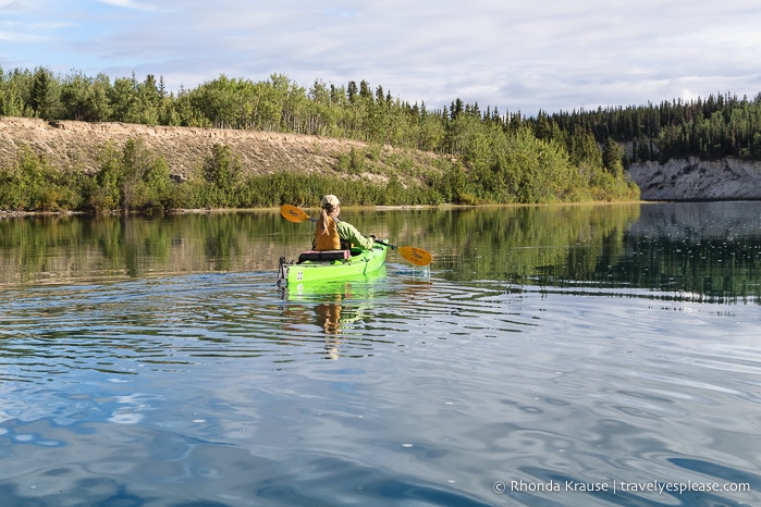 travelyesplease.com | Canoeing the Yukon River- Whitehorse to Takhini River