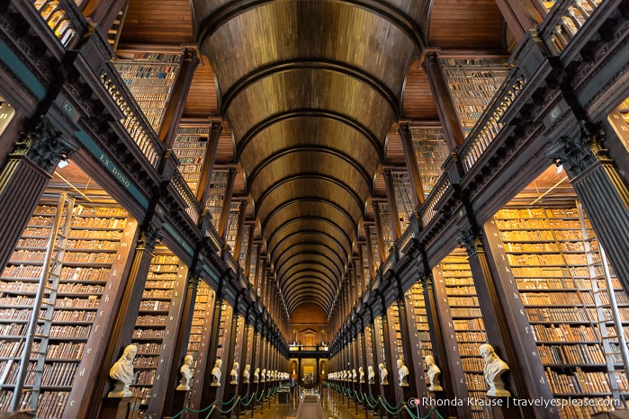 Photo of the Week: Long Room of the Old Library at Trinity College, Dublin