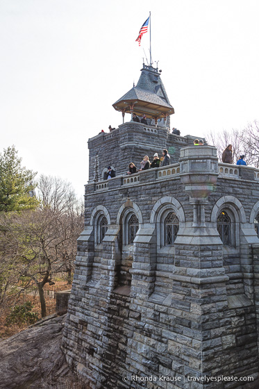 Belvedere Castle in Central Park- New York City travelyesplease.com | How to Spend 5 Days in New York City- Itinerary for First Time Visitors