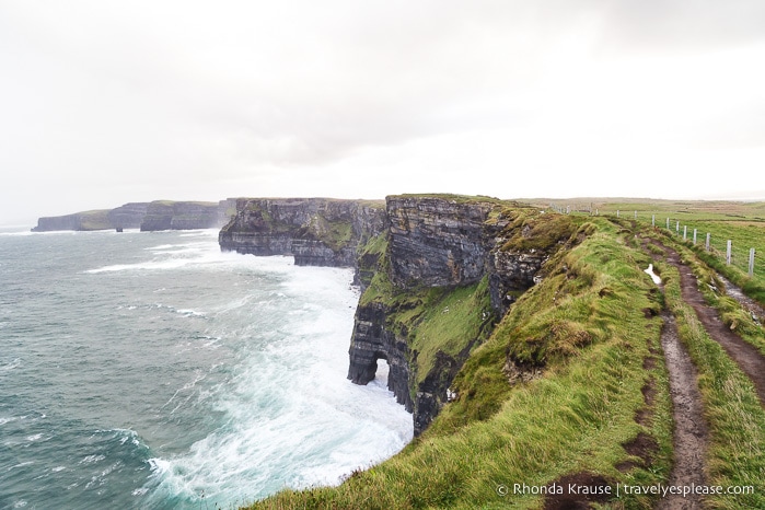 travelyesplease.com | Cliffs of Moher Coastal Walk- Walking the Cliffs of Moher from Hags Head