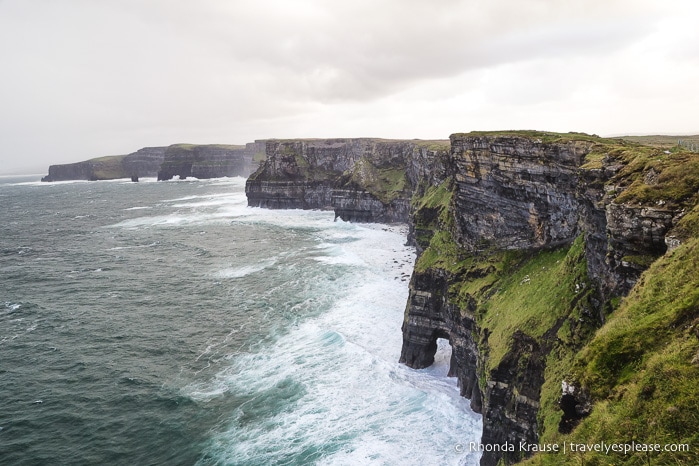 Cliffs of Moher Coastal Walk- Walking the Cliffs of Moher from Hags Head