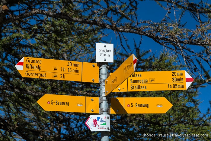 travelyesplease.com | Hiking the Five Lakes Trail in Zermatt